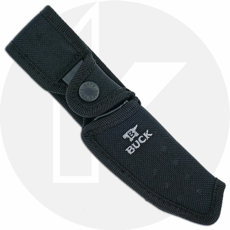 Buck Knives Buck Small Pursuit Pro Fixed Blade 0658ORS - S35VN Drop Point - Black GFN And Orange Versaflex Handle - Made In USA 4 Buck Knives Buck Small Pursuit Pro Fixed Blade 0658ORS - S35VN Drop Point - Black GFN And Orange Versaflex Handle - Made In USA - Image 2