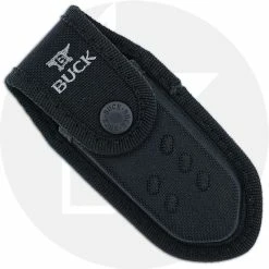 Buck Knives Buck Large Folding Pursuit Pro 0659ORS - S35VN Drop Point - Black GFN And Orange Versaflex Handle - Made In USA 9 Buck Knives Buck Large Folding Pursuit Pro 0659ORS - S35VN Drop Point - Black GFN And Orange Versaflex Handle - Made In USA -Case Knives shop BU 0659ORS B SHEATH