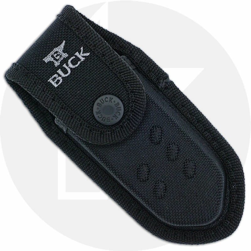 Buck Knives Buck Large Folding Pursuit Pro 0659ORS - S35VN Drop Point - Black GFN And Orange Versaflex Handle - Made In USA 6 Buck Knives Buck Large Folding Pursuit Pro 0659ORS - S35VN Drop Point - Black GFN And Orange Versaflex Handle - Made In USA - Image 4