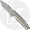 Buck Knives Buck Odessa Knife 0254SSS - Value Priced EDC - Satin Drop Point - Stainless Steel - Frame Lock - Flipper Folder