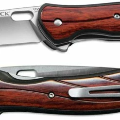 Buck Knives Buck Vantage Knife, Small Rosewood Dymondwood Select, BU-341RWS -Case Knives shop BU 341RWS