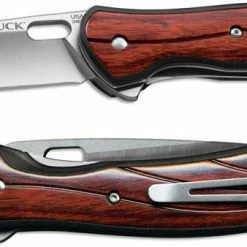 Buck Knives Buck Vantage, Large Rosewood Dymondwood Select, BU-346RWS -Case Knives shop BU 346RWS