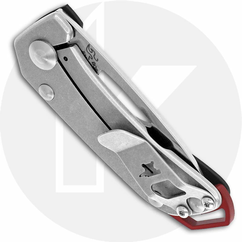 Buck Knives Buck 417 Budgie Knife 0417BKS - Compact EDC - Satin S35VN Drop Point - Black G10 / Stainless Steel - Frame Lock - USA Made 5 Buck Knives Buck 417 Budgie Knife 0417BKS - Compact EDC - Satin S35VN Drop Point - Black G10 / Stainless Steel - Frame Lock - USA Made - Image 3