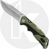 Buck Knives Buck Large Pursuit Folder 0659GRS - Drop Point - Black GFN And Green Versaflex - Lock Back - Made In USA -Case Knives shop BU 659GRS 1