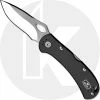 Buck Knives Buck SpitFire Knife 0722BKS-1 - Value Priced EDC - Satin Drop Point - Black Aluminum - Lock Back - USA Made -Case Knives shop BU 722BKS1 1