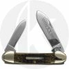 Case Knives Case Canoe Knife 02974 - Limited Edition II - Green Bone - 62131SS - Discontinued - BNIB -Case Knives shop CA 02974 OPEN FRONT