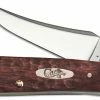 Case Knives Case RussLock Knife 01056 - Jigged Rosewood - 71953LSS - Discontinued - BNIB -Case Knives shop CA 1056