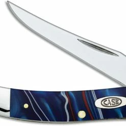 Case Knives Case Small Texas Toothpick Knife, Kirinite Patriot, CA-11202