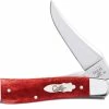 Case Knives Case RussLock Knife 11322 - Smooth Old Red Bone - 61953LSS -Case Knives shop CA 11322