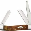 Case Knives Case Medium Stockman Knife 11541 Autumn Maple Burl 7318SS -Case Knives shop CA 11541