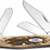 Case Knives Case Stockman, Amber Bone, CA-128 -Case Knives shop CA 128