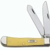 Case Knives Case Trapper, Yellow CV, CA-161