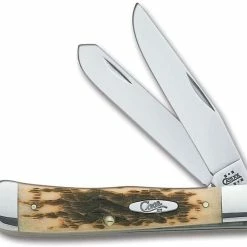Case Knives Case Trapper, Amber Bone CV, CA-163