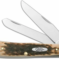 Case Knives Case Trapper, Amber Bone, CA-164