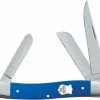Case Knives Case Medium Stockman Knife 16744 Blue G10 10318SS -Case Knives shop CA 16744