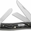 Case Knives: Case Rough Black Medium Stockman Knife, CA-18222 1 Case Knives: Case Rough Black Medium Stockman Knife, CA-18222 -Case Knives shop CA 18222