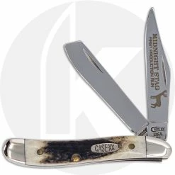 Case Knives Case Trapper Nut Knife 02170 - Midnight Stag - First Production Run - M5220 1 / 2SS - Discontinued - BNIB