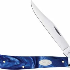 Case Knives Case Slimline Trapper 23445 - Blue Pearl Kirinite - 1010482SS