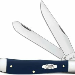 Case Knives Case Trapper Knife 23610 Navy Blue Synthetic 4254SS