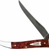 Case Knives Case Medium Texas Toothpick Knife 27816 Maple Burl Damascus CV 710094DAM