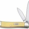 Case Knives Case Peanut, Yellow CV, CA-30 -Case Knives shop CA 30