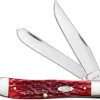 Case Knives Case Trapper Knife 31950 Dark Red Bone CV 6254CV 2 Case Knives Case Trapper Knife 31950 Dark Red Bone CV 6254CV -Case Knives shop CA 31950