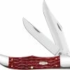 Case Knives Case Folding Hunter 31960 - Dark Red Bone CS - 6265CS