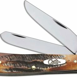 Case Knives Case Trapper Knife, BoneStag, CA-3573