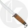 Case Knives: Case Hunting Knife, 5" Finn With Leather Handle, CA-381 -Case Knives shop CA 381 1 83228