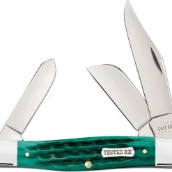 Case Knives Case Large Stockman Knife 48939 - Jade Bone - 6375SS