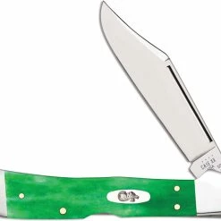Case Knives Case CopperLock Knife 52823 Smooth Brilliant Green Bone 61549LSS