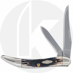 Case Knives Case Small Texas Toothpick 05612 - Old Black Bone - 620096SS - Discontinued - BNIB