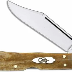 Case Knives Case Mini CopperLock Knife, Smooth Antique Bone, CA-58186