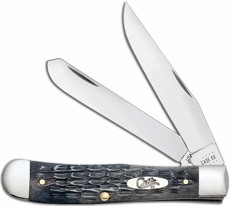 Case Knives Case Trapper Knife 58410 Pocket Worn Gray Bone CV 6254CV 3 Case Knives Case Trapper Knife 58410 Pocket Worn Gray Bone CV 6254CV
