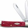 Case Knives Case Mini Trapper Knife 06257 - Painted Desert - Sedona Red Bone - 6207SS - Discontinued - BNIB -Case Knives shop CA 6257