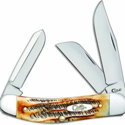 Case Knives Case Sowbelly Knife 65313 BoneStag TB6.5339SS