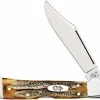 Case Knives Case Mini CopperLock Knife 65327 - BoneStag - 6.51749LSS -Case Knives shop CA 65327