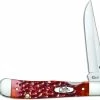 Case Knives Case Kickstart TrapperLock Knife 07004 Chestnut Bone CV Assisted Open 6154ACCV