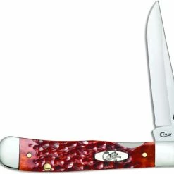 Case Knives Case Kickstart TrapperLock Knife 07004 Chestnut Bone CV Assisted Open 6154ACCV