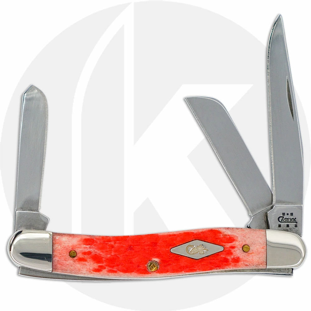 Case Knives Case Medium Stockman 07031 - Tradewinds Collection - Tradewinds Sunset Bone - 6318 SS - Discontinued - BNIB - LTD 500 3 Case Knives Case Medium Stockman 07031 - Tradewinds Collection - Tradewinds Sunset Bone - 6318 SS - Discontinued - BNIB - LTD 500