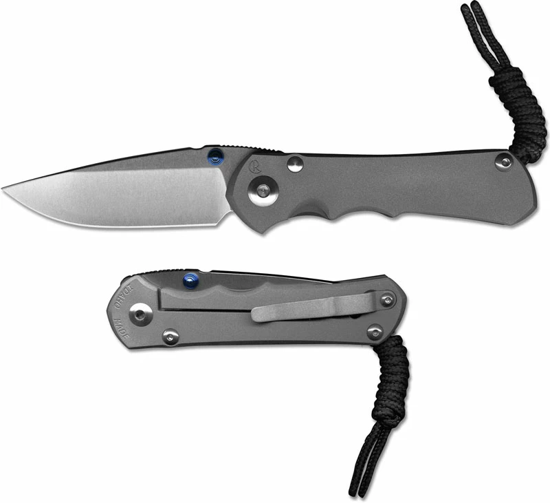 Chris Reeve Knives Chris Reeve Large Inkosi Knife Drop Point EDC Titanium Integral Lock Folder 4 Chris Reeve Knives Chris Reeve Large Inkosi Knife Drop Point EDC Titanium Integral Lock Folder - Image 2