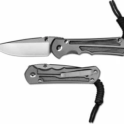 Chris Reeve Knives Chris Reeve Large Inkosi LIN - 1012 - S35VN Drop Point - Titanium With Black Micarta - Integral Lock Folding Knife - USA Made 5 Chris Reeve Knives Chris Reeve Large Inkosi LIN - 1012 - S35VN Drop Point - Titanium With Black Micarta - Integral Lock Folding Knife - USA Made -Case Knives shop CRK LIN1012
