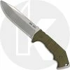 Cold Steel Knives Cold Steel 14AKA AK-47 Field Knife Andrew Demko Stonewash 3V Clip Point Fixed Blade With OD G10 Handle -Case Knives shop CS 14AKA 1