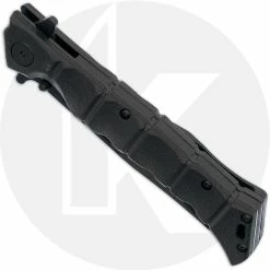 Cold Steel Knives Cold Steel Medium Luzon - Black Clip Point - Black GFN - 20NQL-BKBK -Case Knives shop CS 20NQL BKBK CLOSED FRONT