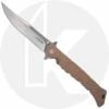 Cold Steel Knives Cold Steel Large Luzon - Satin Clip Point - Desert Tan GFN - 20NQX-DTST -Case Knives shop CS 20NQX DTST OPEN