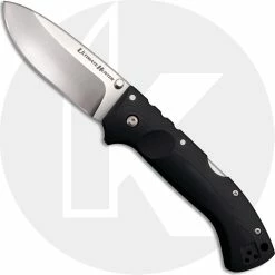 Cold Steel Knives Cold Steel 30U Ultimate Hunter Andrew Demko S35VN Drop Point Black G10 Tri-Ad Lock Folder