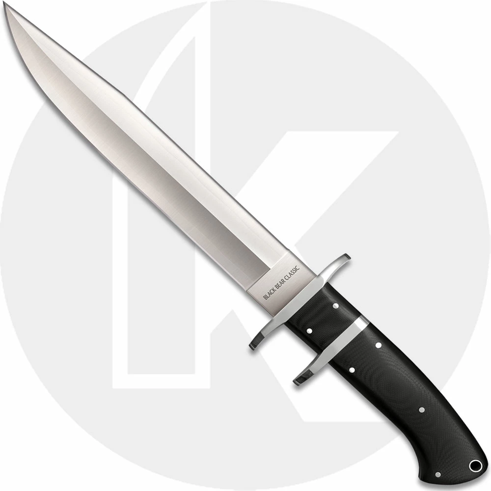 Cold Steel Knives Cold Steel Black Bear Classic 35AR - Sub Hilt Fighter - San Mai Double Edge Clip Point - G10 Handle 3 Cold Steel Knives Cold Steel Black Bear Classic 35AR - Sub Hilt Fighter - San Mai Double Edge Clip Point - G10 Handle