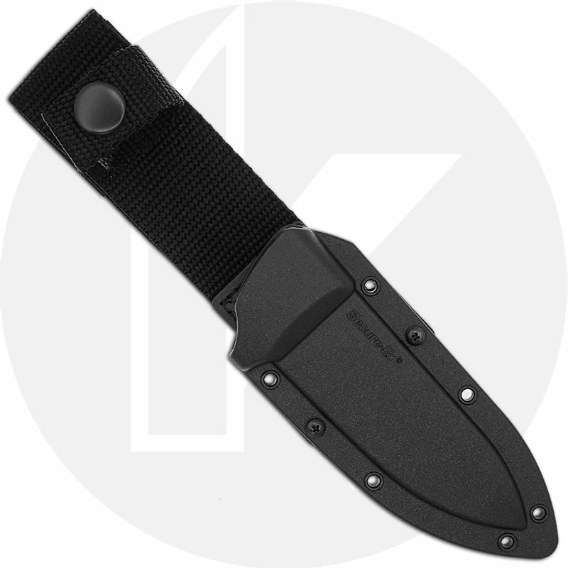 Cold Steel Knives Cold Steel Pendleton Hunter 36LPST - AUS 10A Drop Point Fixed Blade - Black Kray-Ex - Secure-Ex Sheath 4 Cold Steel Knives Cold Steel Pendleton Hunter 36LPST - AUS 10A Drop Point Fixed Blade - Black Kray-Ex - Secure-Ex Sheath - Image 2