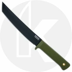 Cold Steel Knives Cold Steel Recon Tanto - Black SK-5 Tanto Fixed Blade - Olive Drab Kray-Ex - 49LRT-ODBK