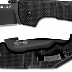 Cold Steel Knives Cold Steel 58M AK-47 Knife Black S35VN Open On Withdrawal Black G10 Tri-Ad Lock Folder -Case Knives shop CS 58M